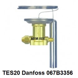 Danfoss TES20 R404A 1/4" flare élément pour détendeur067B3356