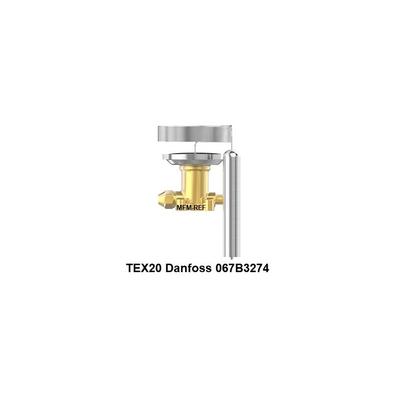 TEX20 Danfoss  R22/R407C element for expansion valve 067B3274