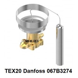 TEX20 Danfoss R22/R407C elemento per valvola di espansion 067B3274