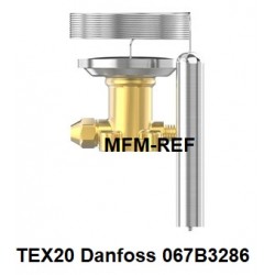 Danfoss TEX20 flare R22/R407C element voor expansieventiel 067B3286
