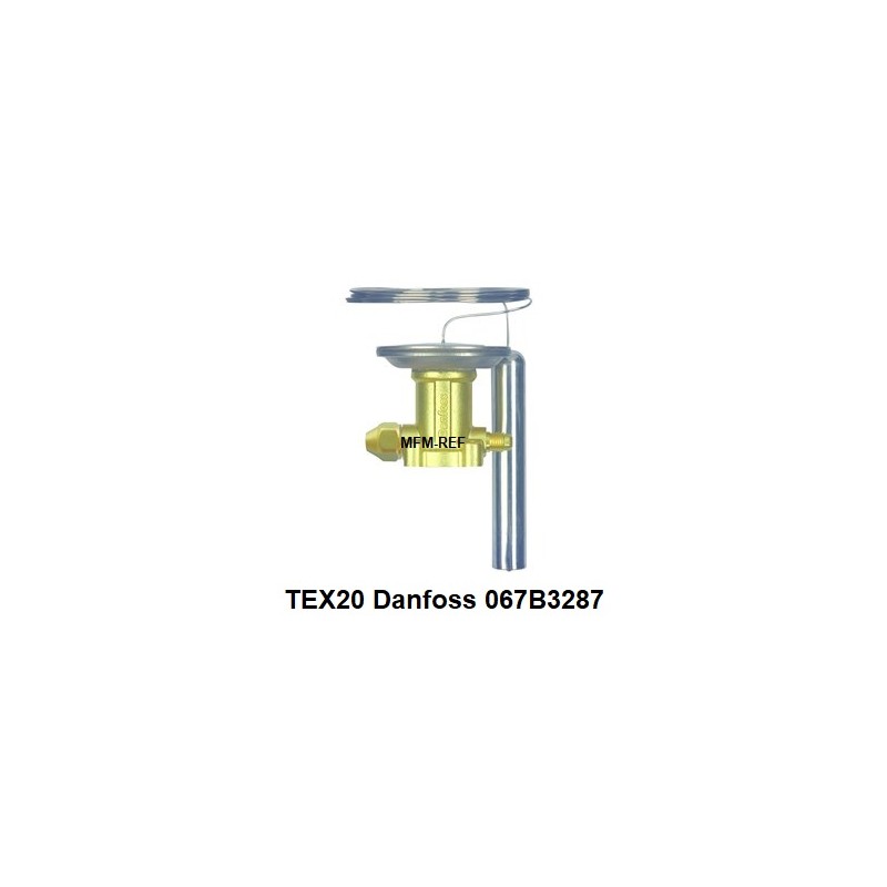 Danfoss TEX20 R22-R407C element for expansion valve 067B3287
