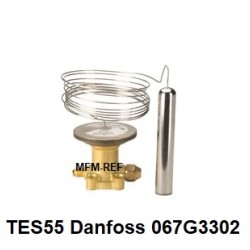 Danfoss TES55 R404A-R507 element voor expansieventiel 1/4 .067G3302