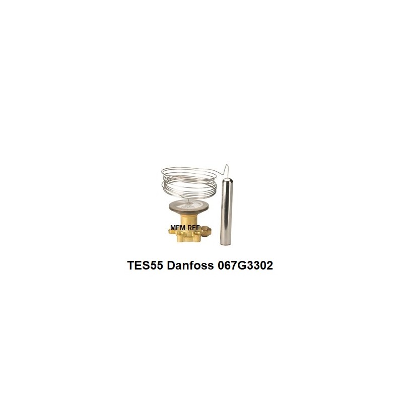 Danfoss TES55 R404A-R507 element voor expansieventiel 1/4 .067G3302