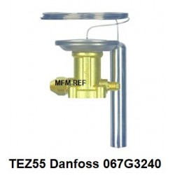 Danfoss TEZ55 R407C element voor expansieventiel 1/4" flare .067G3240