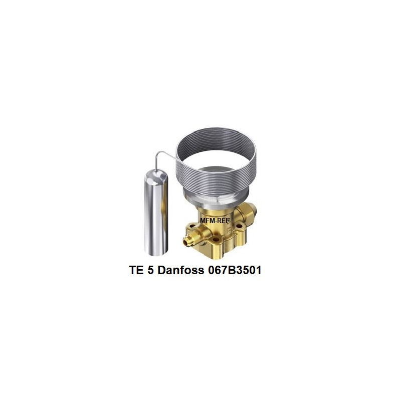 Danfoss TE5 R407F/R407A element voor expansieventiel 1/4 067B3501