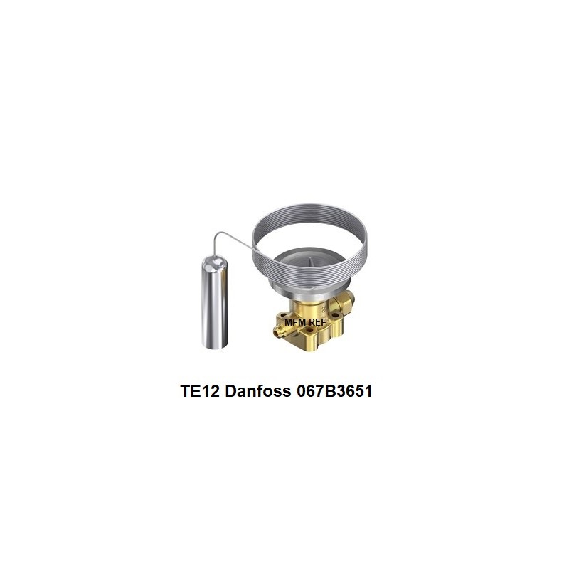 Danfoss TE12 R513A  element for expansion valve 067B3651