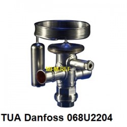 TUA Danfoss R134a 1/4x1/2  ﻿thermostatisch expansieventiel 068U2204