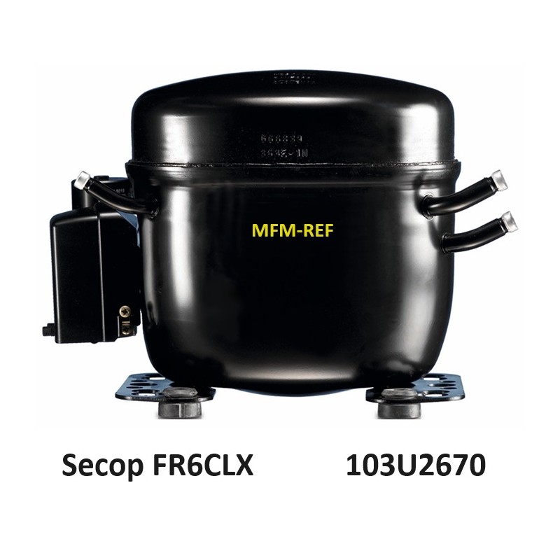 Secop FR6CLX compressor 220-240V / 50Hz 103U2670 Danfoss