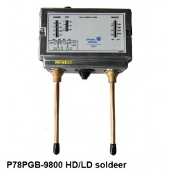 P78PGB9800 Johnson Controls pressostat combiné BH pression commutateur