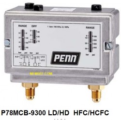 P78MCB-9300 Johnson Controls  BP/HP pressão HFC/HCFC  -0.5-7bar /3-30 Bar