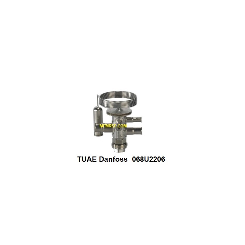TUAE Danfoss R134A-R513A 1/4x1/2 thermostatic expansion valve 068U2206