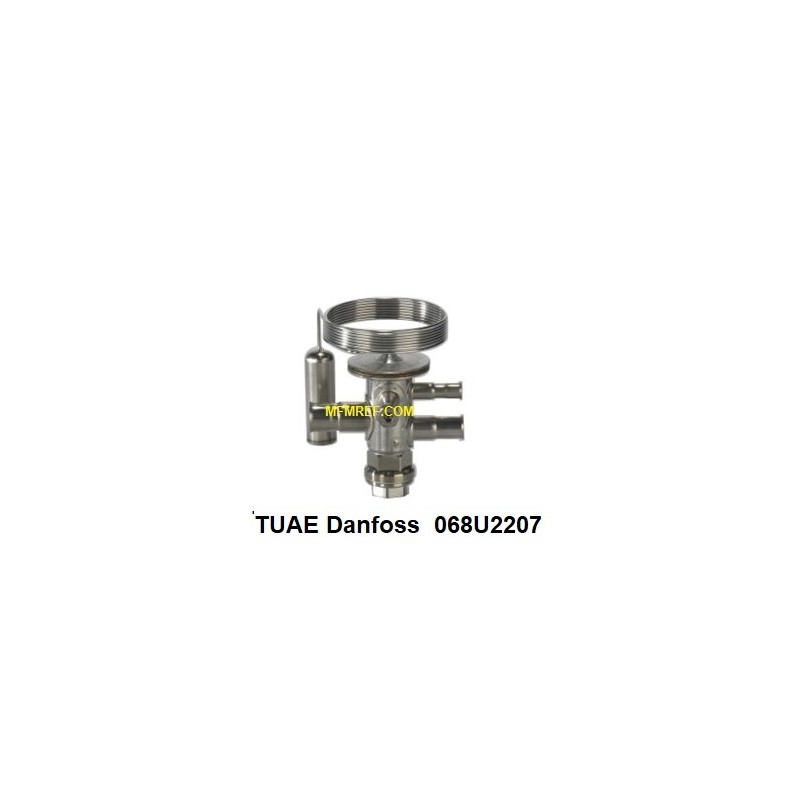 TUAE Danfoss R134a 3/8 x 1/2 thermostatic expansion valve 068U2207