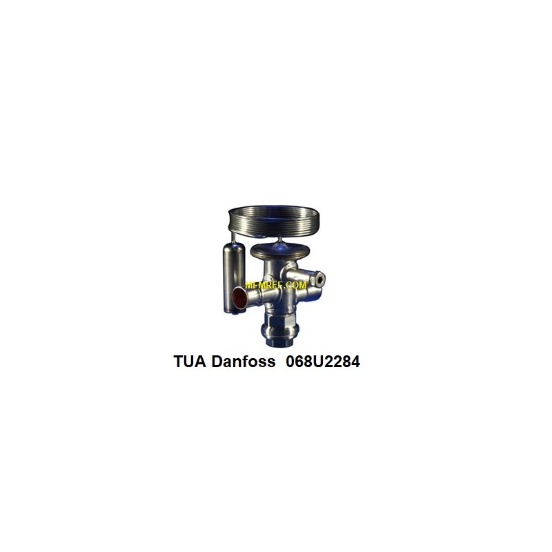 TUA Danfoss R404A-R507 1/4x1/2 thermostatisch expansieventiel 068U2284