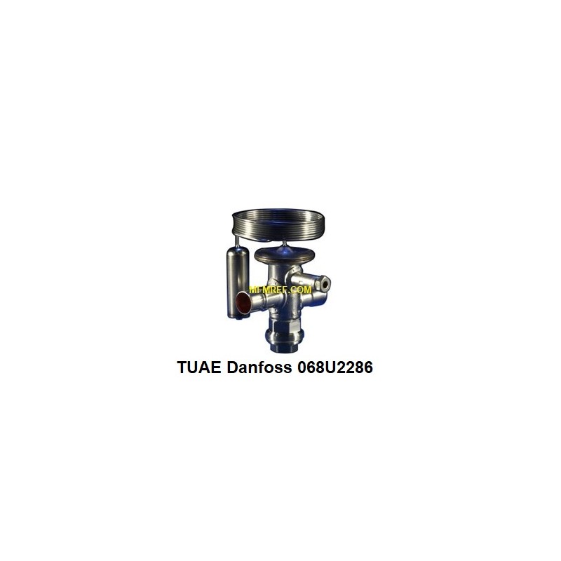 TUAE Danfoss R404A-R507 1/4 x1/2 thermostatic expansion valve 068U2286