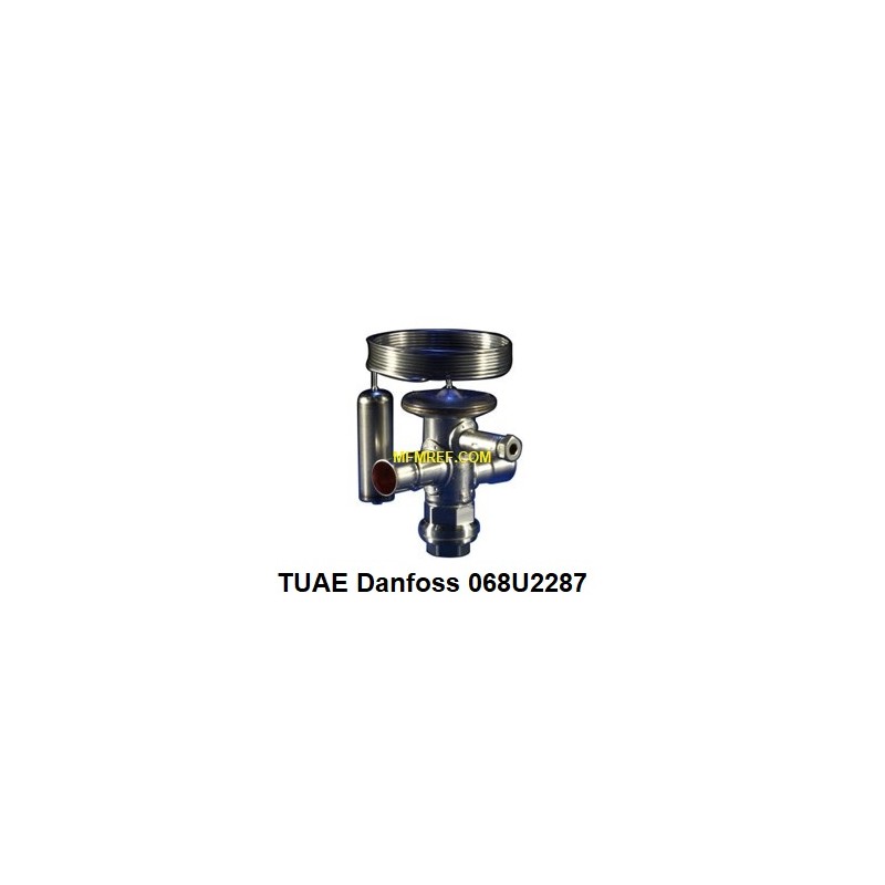 TUAE Danfoss R404A-R507 3/8 x1/2 thermostatic expansion valve 068U2287