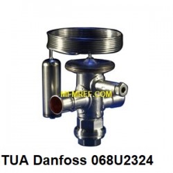 TUA Danfoss R407C 1/4x1/2 válvula de expansão termostática 068U2324