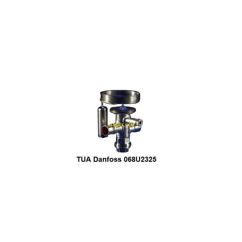TUA Danfoss R407C  3/8 x 1/2 thermostatic expansion valve 068U2325