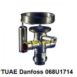 TUAE Danfoss R410A 3/8 x1/2 la vanne d'expansion thermostatique 068U1714