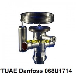TUAE Danfoss R410A 3/8 x1/2 thermostatic expansion valve 068U1714