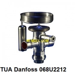 TUA Danfoss R134a 1/4x1/2 thermostatisch expansieventiel MOP 068U2212