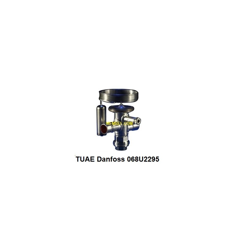 Danfoss TUAE R404A-R507 3/8x1/2 thermostatisch expansieventiel068U2295