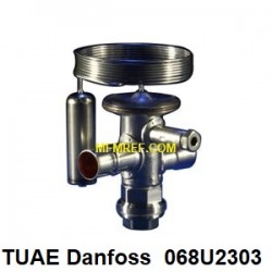 TUAE Danfoss R404A-R507 3/8 x1/2 thermostatic expansion valve 068U2303