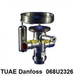 TUAE Danfoss R407C 1/4 x1/2 expansion ventil ohne mop 068U2326