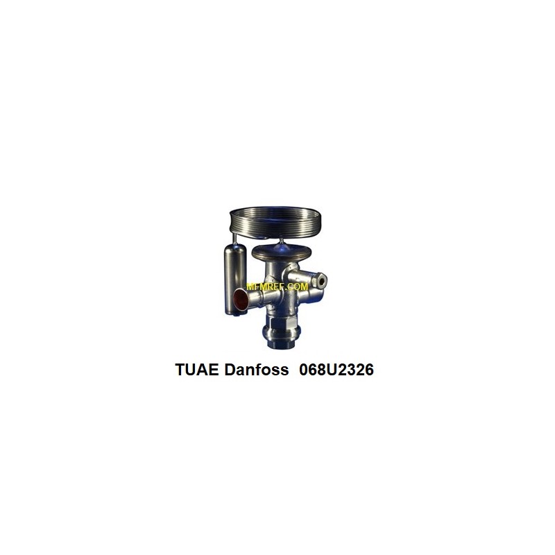 TUAE Danfoss R407C 1/4 x1/2 expansion ventil ohne mop 068U2326