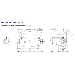 K073H/2JES-07Y-40S Bitzer water-cooled aggregat  for refrigeration