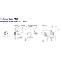 K123H/2FES-3Y-40S Bitzer aggregati raffreddati ad acqua refrigerazione