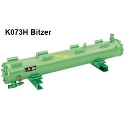 K073H-2P/4P Bitzer water cooled condenser also heat exchanger for hot gas