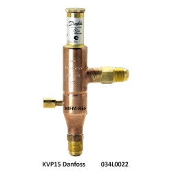 Danfoss KVP15 evaporator pressure regulator 5/8" SAE. 034L0022
