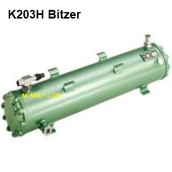 K203H 22/16  Bitzer water cooled condenser,heat exchanger hot gas