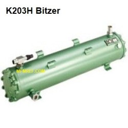 K203H-2P/4P Bitzer intercambiador de calor condensador refrigerado por agua caliente gas