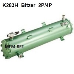 K283H-2P/4P Bitzer watergekoelde condensor / persgas warmtewisselaar voor koeltechniek