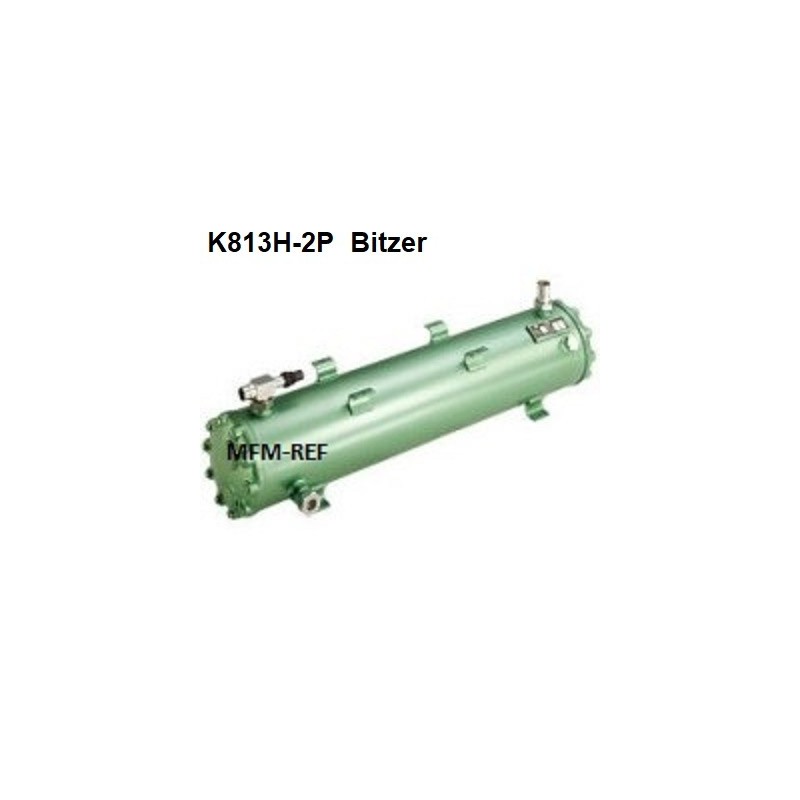 K813H-2P Bitzer échangeur de condenseur,chaleur refroidi à l’eau chaude gaz