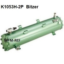 K1053H-2P Bitzer water cooled condenser,heat exchanger hot gas for refrigeration