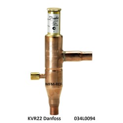 Danfoss KVR22 regulador de pressão de condensação 7/8". 034L0094