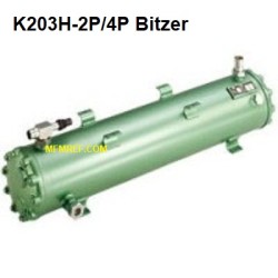 K203H 22/16  Bitzer water cooled condenser,heat exchanger hot gas