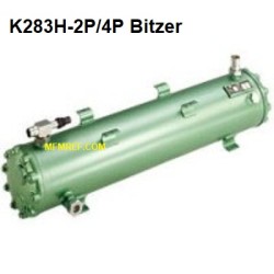 K283H-2P/4P Bitzer water cooled condenser,heat exchanger hot gas