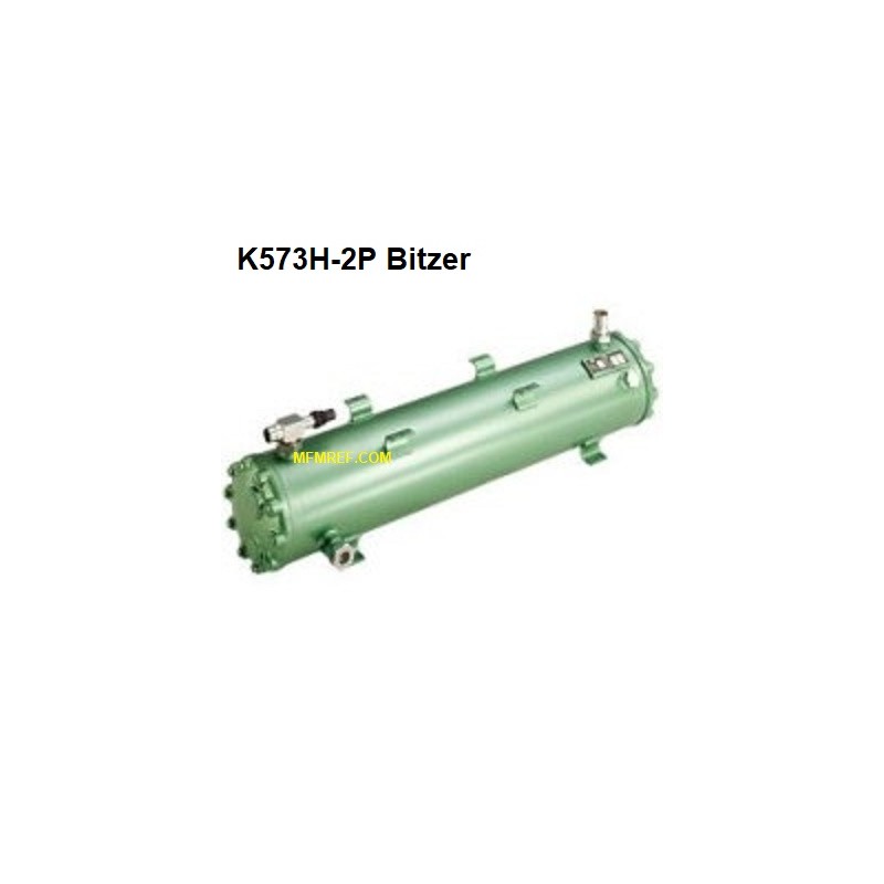 K573H-2P Bitzer water cooled condenser,heat exchanger hot gas
