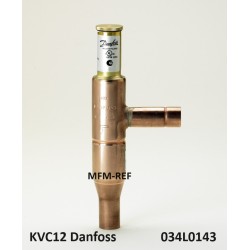 Danfoss KVC12 regulador de capacidade 1/2" ODF. 034L0143