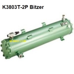 K3803T-2P Bitzer échangeur de condenseur/chaleur refroidi à l’eau chaude gaz