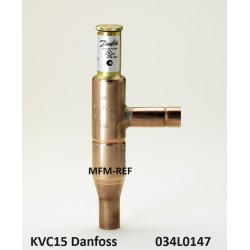 KVC15 Danfoss regulador de capacidad 5/8" ODF. 034L0147