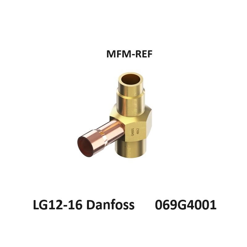LG12-16 Danfoss Mixing liquid / gas LG, copper solder Connections, 5/8