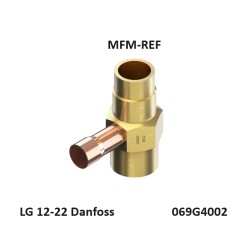 LG 12-22 Danfoss vloeistof / heetgasmixer 7/8". 069G4002