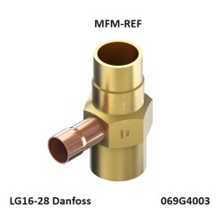 LG16-28 Danfoss Mélangeur de liquide / gaz LG Connections cuivre 1.1/8