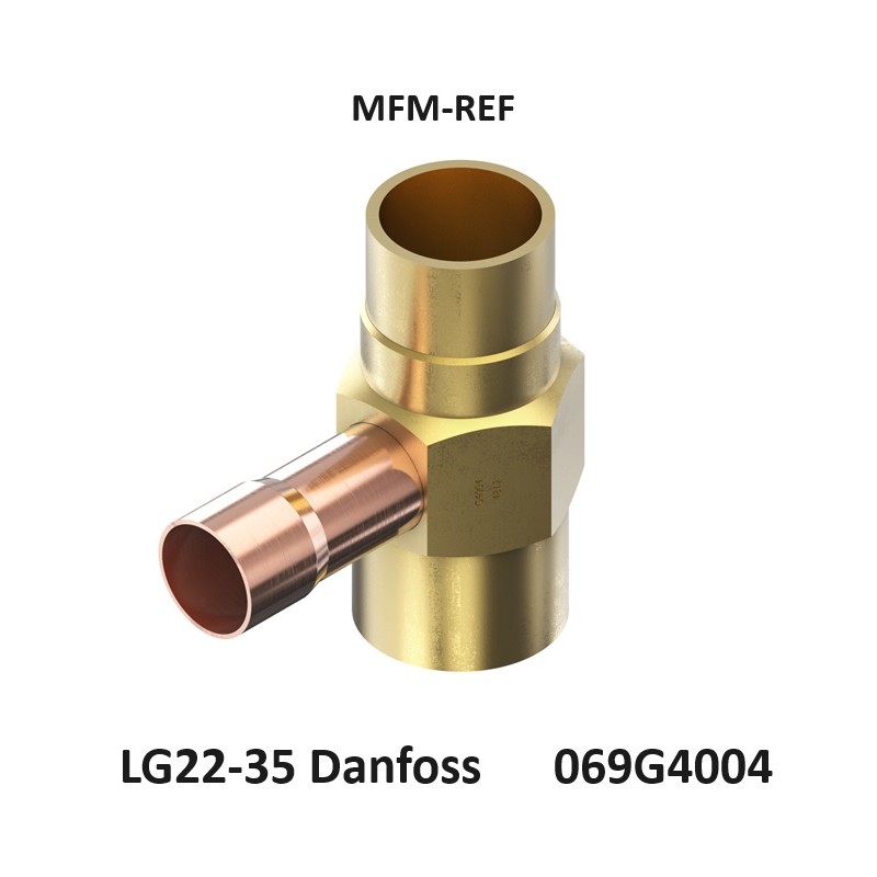 Danfoss LG 22-35 Mixing liquid /gas LG copper solder Connections 1.3/8