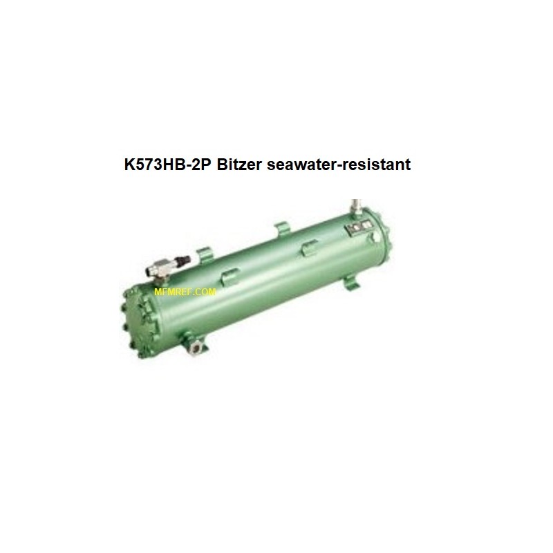 K573HB-2P Bitzer condensador refrigerado por agua caliente gas