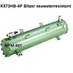 K573HB-4P Bitzer watercooled condenser/heat exchanger hot gas/seawater